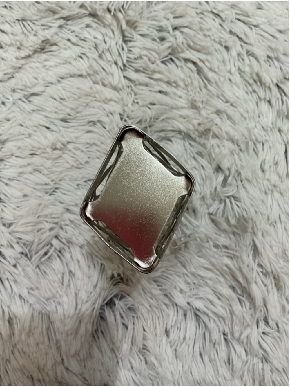 Bath & Body Works Silver Leaf Foaming Hand Soap Sleeve Holder Metal Decorative - Picture 8 of 15